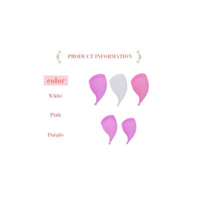 China Healthy Lady Collapsible Menstrual Cup Free Sample Reusable Menstrual Cup Online for sale