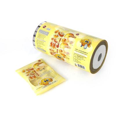 China Laminated Plastic Moisture Proof Roll Film, PE Packaging Mylar Roll Film Color Printed Plastic Rollstock Pouch Film Roll, Printed Roll Stock for sale