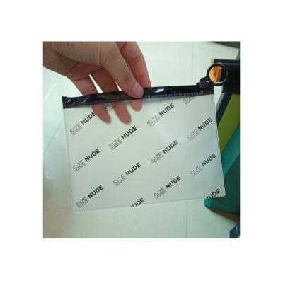 China Custom Small Size Security Zipper Bags Printed Waterproof Clear PVC Make Up Travel Pouch Cosmetic Bag for sale