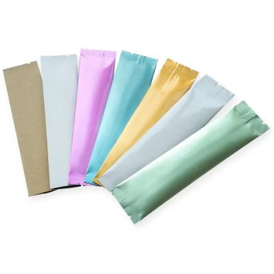 China Recycable three sides seal back seal bag without zipper for sale