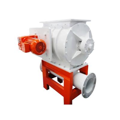 China Building Material Stores Compressed Air High Blowing Drop Through Rotary Valve for sale