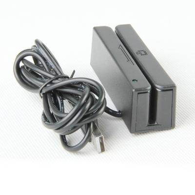 China F2F Hardware Decode RS232 Magnetic Stripe Reader|USB Merchant Account Card Reader for sale