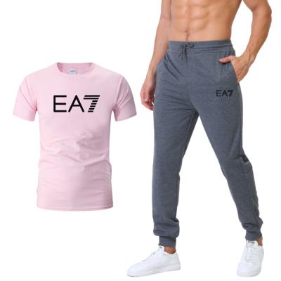 China 2021 New Mens QUICK DRY Streetwear Gym Sweat Suits Customizable Men's Fitness Clothes Jogging Hot Sale Products Logo Sets Suits for sale