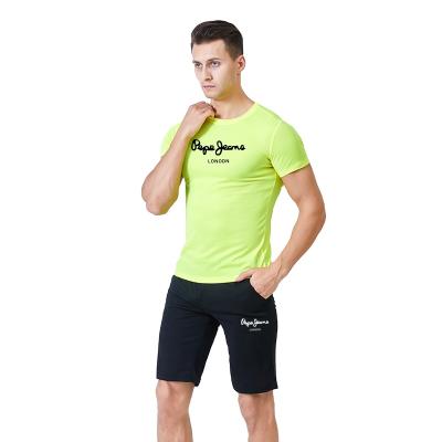 China Fashion Cheap QUICK DRY Good Quality Hot Sale Sportswear Casual Short Sleeve Men's Clothing Set for sale