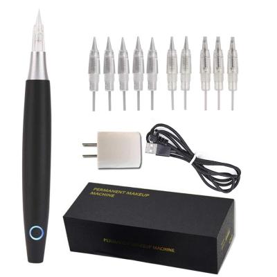 China High Quality Wireless Eyebrow Tattoo Machine Eyebrow Pen Professional Charging Pen PMU Rotary Machines Equipment for sale