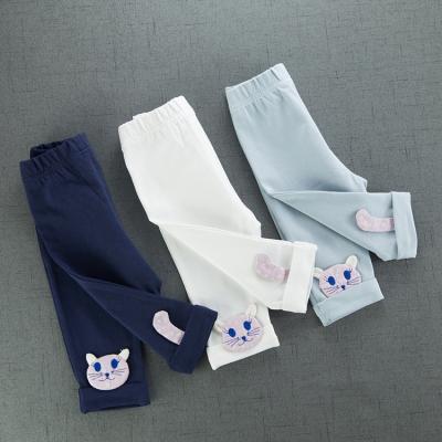 China Anti-static Children Clothing Baby Legging Stretch Girl Long Pants for sale