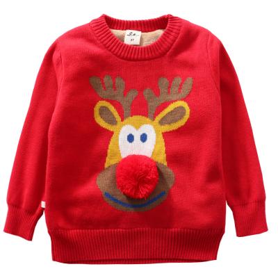 China Custom Wholesale Anti-Shrink Ugly Christmas Sweater Christmas Sweater For Kids Children Clothes for sale