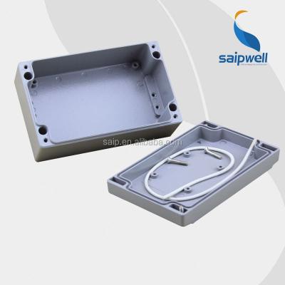 China Waterproof Metal Box Aluminum Din Rail Module Enclosure 160*100*65mm for sale