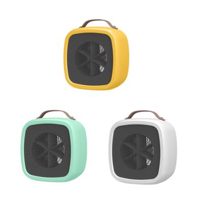 中国 Wholesale mini electric portable 220V 110V space bladeless hot heater fan winter warm heating fan air blower 販売のため