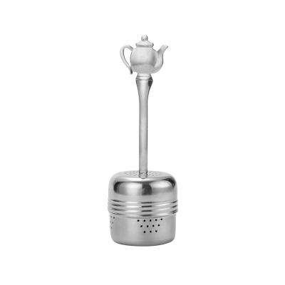 China Viable Tea Ball And Tea Bucket Infuser Tea Strainer Stainless Steel for sale