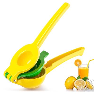 China Viable Professional Hand Juicer Kitchen Tool Manual Fruit Squeezer Metal Lemon Lime Squeezer Squeezer for sale