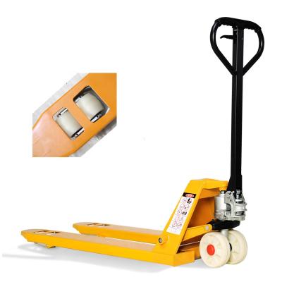 China Hot Product 2019 Hotels 2 Ton Hydraulic Hand Pallet Truck Manual AC Integrated Casting Pump for sale