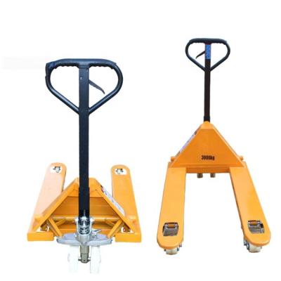 China 5000kg hydraulic pallet forklift truck jacks 2.5ton 3ton manual hand pusher pallet truck with cheap price 1-10T for sale