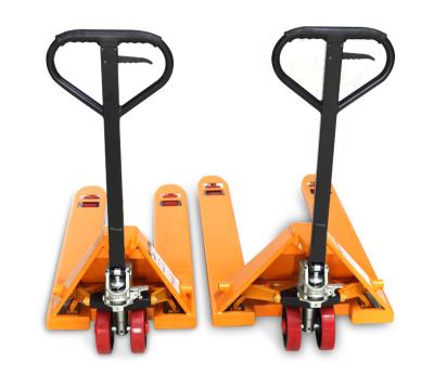 China 1 Ton 2.5 Ton Hydraulic Pallet Truck , T2 Manual 1-10T Ton 3 Hand for sale