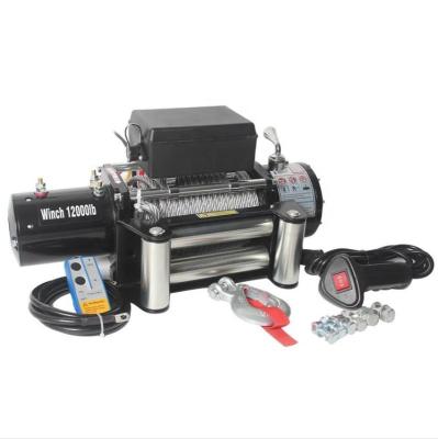 China Mini ATV / UTV 20000 Lbs DC 12V 24V Heavy Duty Electric Winch for sale