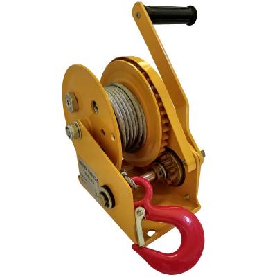 China CRANES boat manual winch heavy duty hand winch with brake for hot sales for sale