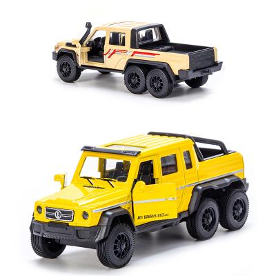 China Hot Selling Diecast Educational Toys 1:32 Alloy Car Model Car Retros New Car Force Back Ornaments Children's Toy Models for sale