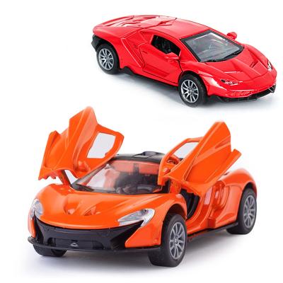 China 1:32 alloy simulation car model children's toy car pendulum return force diecast car model gift wholesale die casting toys for sale