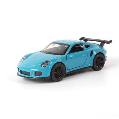 China 1:36 Alloy Sports Car Model Children's Diecast Toy Car Decoration Pull Back Diecast Three-Door Series Model Gift for sale