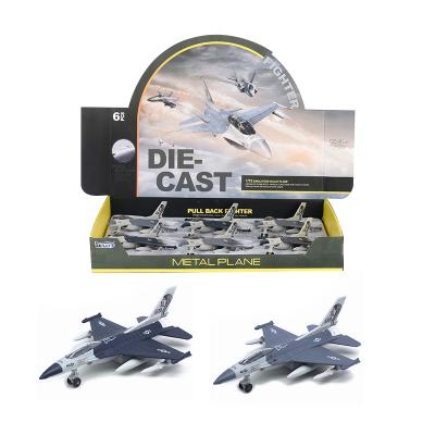 China Light and Sound Effect Diecast Model Toy Simulation Alloy Airplane Toy Transport Aircraft Pull Back Diecast Toy Amazon Hot Car Decoration for sale