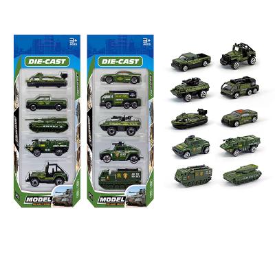 China Simulation Model Hot Sale 1:64 Alloy Military Car Ornaments Children's Toy Car Models Slide Car Model Boy Toys Diecast Toy Vehicles for sale