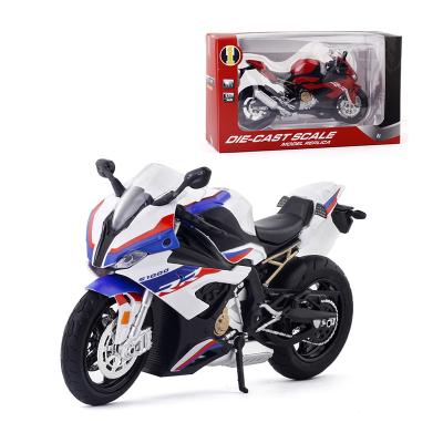 China Diecast Toy Hot Selling Alloy Motorcycle Accessories Children's Toys Motorcycle Scooter Model Accessories Gifts for sale