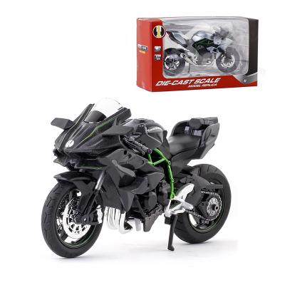 China Diecast Toy Hot Selling Alloy Motorcycle Accessories Children's Toys Motorcycle Scooter Model Accessories Gifts for sale