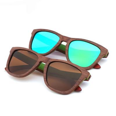 China Fashion Sunglasses Shape Skateboard Custom Engraved Wood Polarized Shades Sun Glass Sunglasses for sale