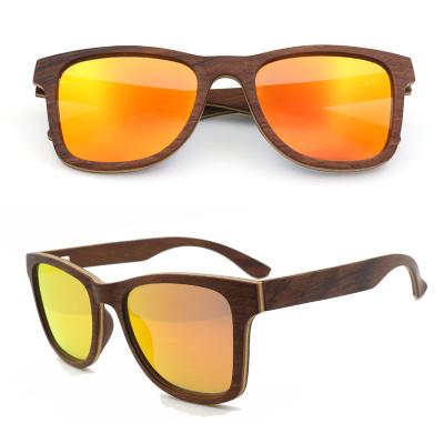 China Wooden Sunglasses Wholesale HD Polarized Wooden Men Women Driving Fishing Golf Sunglasses for sale