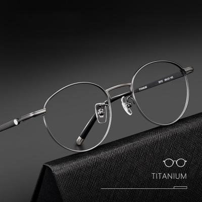 China Optical Glasses Frames Best 2022 Prescription RX Glasses 2022 Mens Italian Titanium Full Rim Eyewear Frames for sale