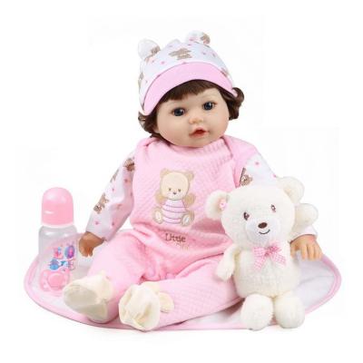 China Soft Toy New Hot Products Handmade Vinyl+cloth Body Stuffed 22 Inch Silicone Reborn Baby - Doll for sale