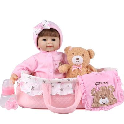 China Toy Wholesale Luxury Dolls Gift Soft Set Kit Play With Soft Silicone Reborn Baby Kids - Doll Toys For Girls Dolls Silicone Reborn for sale