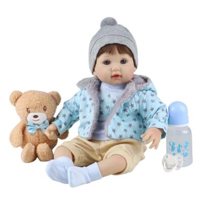 China Toy Wholesale China Manufactures Handmade Soft Lifelike Crying Reborn Baby Dolls for sale