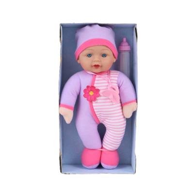 China Toy Manufacturer Hot Selling soft 13 inch full body lifelike doll new rebirth baby doll with clothes and nipples for sale