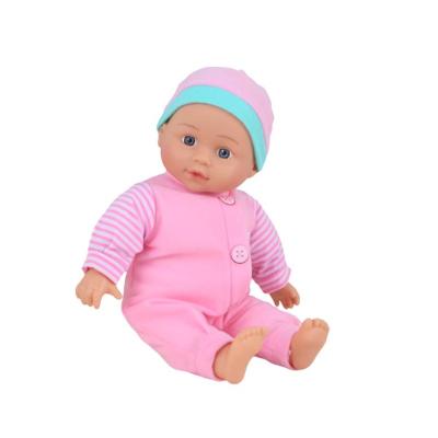 China Hot Selling 33cm Full Body Silicone Toddler Realistic Handmade Toy Doll Soft Waterproof Reborn Girl Doll Gift For Children for sale