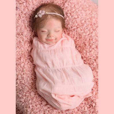 China Full soft solid silicone reborn baby - 14 inch soft realistic reborn baby doll - doll for kids for sale