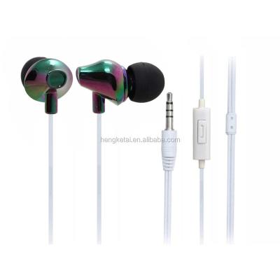 China China factory promotion OEM stereo mobile phone 3.5mm cable waterproof earbuds In-ear wired earphone with microphone for sale