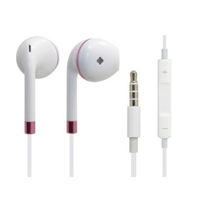 China New In-Ear Wired Headphones With Microphone Free Sample Headphones for sale