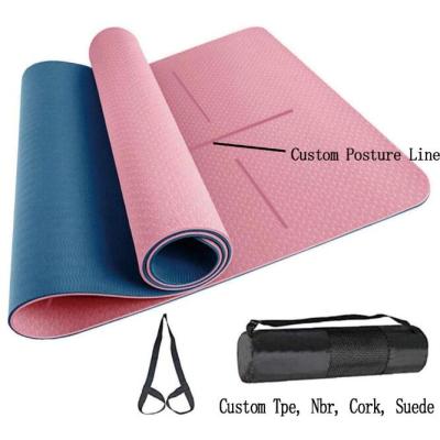 China OEM OEM Non Slip 52*40*63cm Custom Wholesale Printed Yoga Mat With Logo for sale