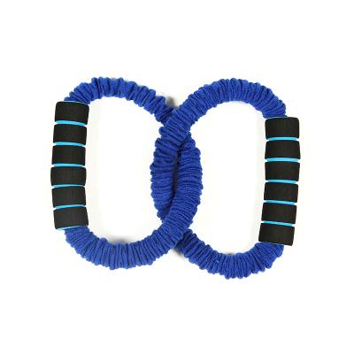 China Factory New Latex/TPE/TPR 2PCs Resistance Loop Band Tube For Yoga Pilates Workout Exercise Fitness for sale