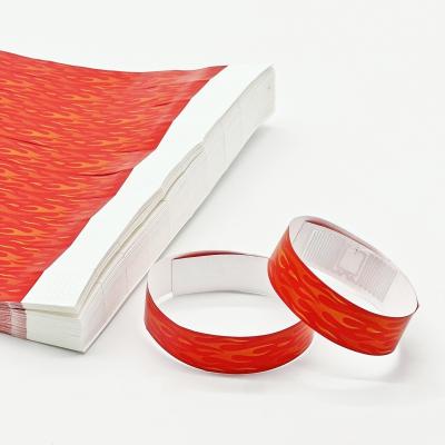 China Event Party Supplies Waterproof Paper Bracelet with NFC Function and RFID for sale