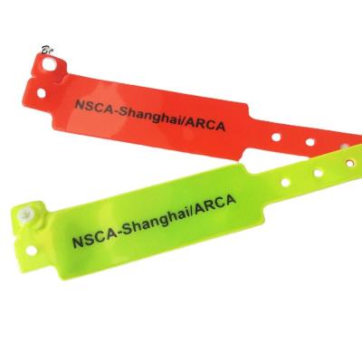 China Printing Options Monochrome/Dual Color/Color Printing for RFID Sticker Wristbands for sale