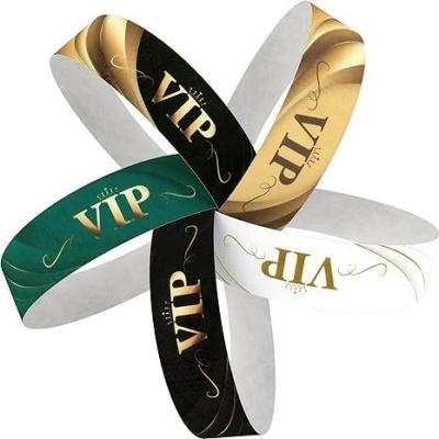 China Events Party Usage Scenarios Custom Logo Printed RFID Wristbands with NFC Function for sale