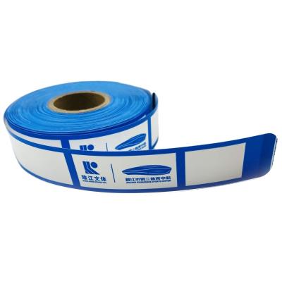 China Customizable Waterproof Synthetic Paper Wristbands for Event Identification via FedEx for sale