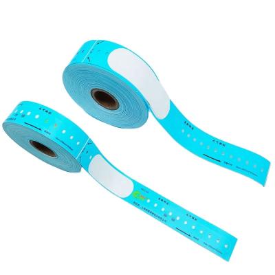 China Printable Wristband with Customized Logo ID Bracelet using Thermal Heat Transfer Paper for sale