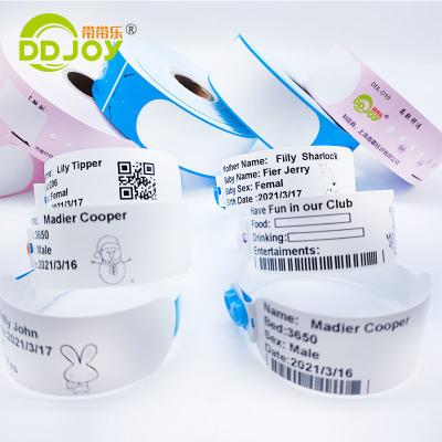 China Shipping DHL FedEx UPS EMS TNT Thermal Heat Transfer Bracelet for Club Admission for sale