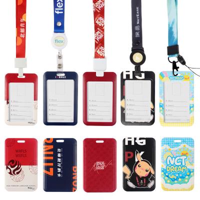 China Custom Exhibition Lanyard with Dye Sublimation Printing and Personalized Keychain for sale