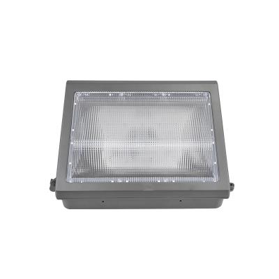 China Die Casting Parts Die Casting 60W 70W 80W Exterior Wall Pack Lightweight Aluminum Housing And PC Cover Led for sale