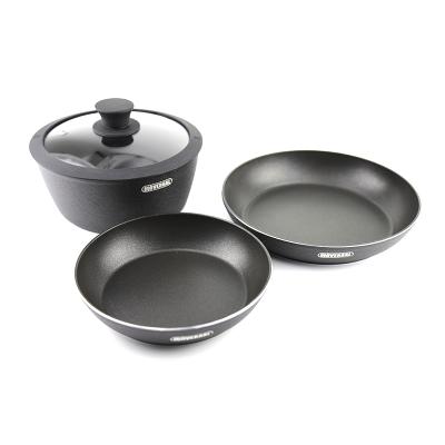 China China Sustainable Cookware Manufacture Non Stick Cookware Sets For Kitchen for sale