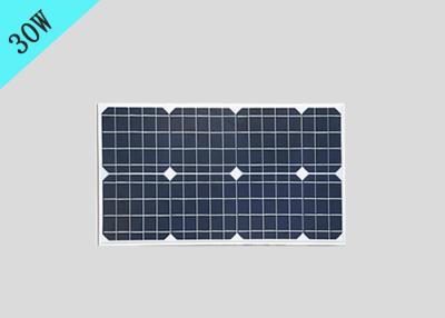 China 30W Monocrystalline Siliciumzonnepanelen die voor GPS Toezichtcamera plaatsen Te koop